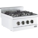 Combisteel Gastro Gasherd 4 Brenner – 600 mm breit,...