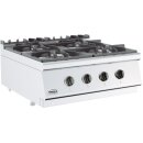 Combisteel Gastro Gasherd 4 Brenner – 800 mm breit,...