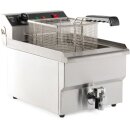 Combisteel Elektro-Tischfritteuse mit Ablassventil -...