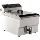 Combisteel Elektro-Tischfritteuse mit Ablassventil -...