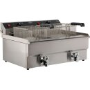 Combisteel Elektro Fritteuse 2x10L –...