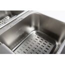 Combisteel Tischfritteuse 2x 6 Liter - Edelstahl, 230 V