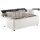 Combisteel Tischfritteuse 2x 6 Liter - Edelstahl, 230 V