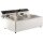 Combisteel Tischfritteuse 2x 6 Liter - Edelstahl, 230 V
