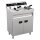 Profi Fritteuse Elektro mit Ablassventil - Edelstahl, 2x 230 V, Freistehend