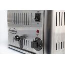 Toaster aus Edelstahl mit 4 Schlitzen