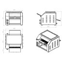 Durchlauftoaster,400 Brotscheiben Pro Stunde