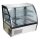 Combisteel Kühlvitrine 100 Liter – Tischgerät, Umluftkühlung, gebogenes Glas