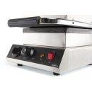 Gastro Waffeleisen für Brüsseler Waffeln - 2 Waffeln gleichtzeitig backen, Antihaftplatten