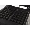Gastro Waffeleisen für Brüsseler Waffeln - 2 Waffeln gleichtzeitig backen, Antihaftplatten