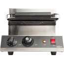 Gastro Waffeleisen für Brüsseler Waffeln - 2 Waffeln gleichtzeitig backen, Antihaftplatten