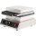 Gastro Waffeleisen für Brüsseler Waffeln - 2 Waffeln gleichtzeitig backen, Antihaftplatten