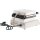 Gastro Waffeleisen für Brüsseler Waffeln - 2 Waffeln gleichtzeitig backen, Antihaftplatten