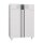 Gastro Kühlschrank Edelstahl 1200 Liter - Umluft, LED-Beleuchtung, 2-türig
