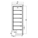 Combisteel Gefrierschrank 555 Liter – 1...