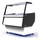 Speiseeisvitrine Ibiza 8x5L – fahrbar, statische Kühlung, LED-Beleuchtung