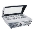 Combisteel Aufsatzvitrine 67 Liter – 8x 1/6 GN,...