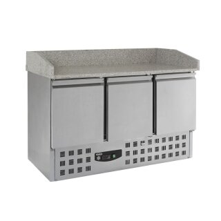 Combisteel Pizzatisch, 3 Türen
