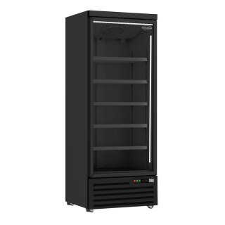 Combisteel Getränkekühlschrank  mit Glastür - mit LED-Beleuchtung, Umluft, fahrbar