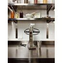 Combisteel Milchshaker Einzel 1 Liter - 2 Geschwindigkeitsstufen, Edelstahl, 0,08 kW