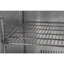 Schwarzer Barkühlschrank Serie G mit 2 Schiebetüren und 208 Liter