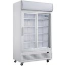 Polar Displaykühlschrank 950 Liter, 2 Türen
