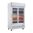 Polar Displaykühlschrank 950 Liter, 2 Türen