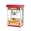 Hendi Popcornmaschine mit Innenbeleuchtung und praktischer Popcorn-Klappe