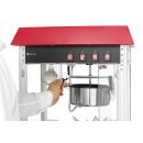 Hendi Popcornmaschine mit Innenbeleuchtung und praktischer Popcorn-Klappe