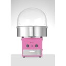 Hendi Zuckerwattenmaschine mit Zuckerspender - 520 x 520 x 503 mm, rosa