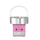 Hendi Zuckerwattenmaschine mit Zuckerspender - 520 x 520 x 503 mm, rosa