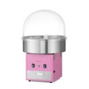 Hendi Zuckerwattenmaschine mit Zuckerspender - 520 x 520 x 503 mm, rosa