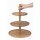 3-stufige Etagere aus Holz Ø 30,5 cm - für Buffet & High Tea