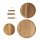 3-stufige Etagere aus Holz Ø 30,5 cm - für Buffet & High Tea