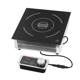 Saro Einbau-Induktionsplatte LOLA mit 9 Heizstufen und Touchscreen-Bedienung