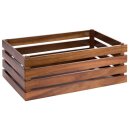 APS Holzkiste aus Akazienholz, 350 x 200 x 555 mm,...