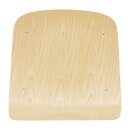 Bolero Holzstühle mit Rückenlehne und Stahlfüße für Inndoorbereich 4 Stück
