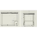 Combisteel Tiefkühltruhe 305L – Edelstahl...
