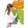 Wandspiel Frosch 2Tlg.