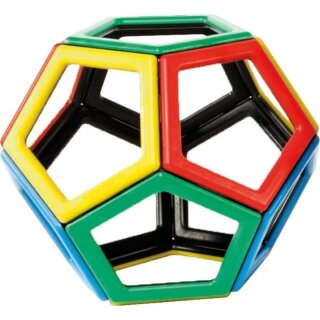 Polydron Klassenset Klein Magnetisch, 96Tlg.