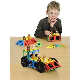 Polydron Magnetisch, Drivers Set 92Tlg.