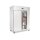 Polar Kühlschrank Serie U 1300 Liter - Edelstahl, 2 Türen, mit Rollen
