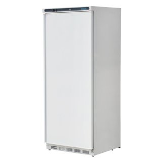 Polar Edelstahl-Kühlschrank 600 Liter weiß