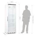 Polar Kühlschrank 400 Liter, 1 Glastür