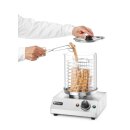 Hendi Hot Dog Wärmer mit Glaszylinder - Edelstahl, mit Trennwand, 30°C bis 100°C
