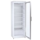 KBS Glastürkühlschrank CD 350 weiß - Umluftkühlung, LED Innenbeleuchtung