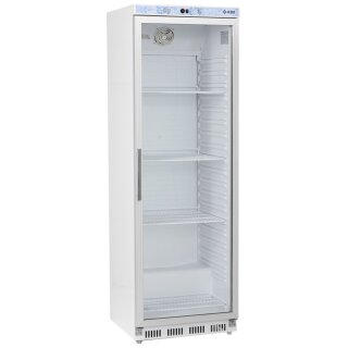 KBS Glastürkühlschrank mit 361 Liter - automatische Abtauung, weiß