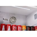 KBS Glastürkühlschrank mit 361 Liter - automatische Abtauung, weiß