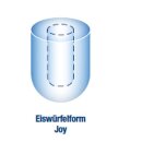 KBS Hohlkegel-Eiswürfelbereiter Joy 118 Liter produziert 18 kg Eis pro Tag