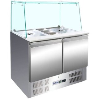 Saladette Gerader Glasaufbau Kbs 908